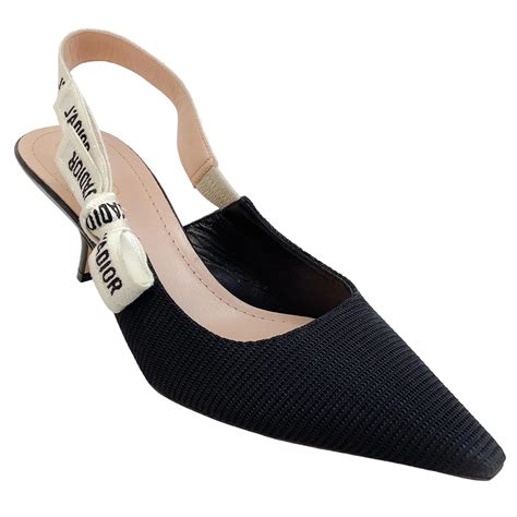 are dior slingbacks comfortable|Dior slingback technical fabric.